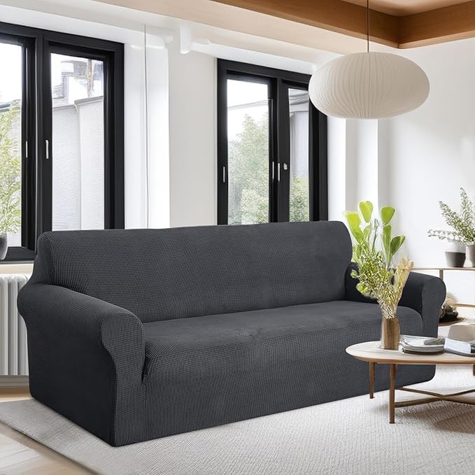 U-NICE HOME Stretch Couch Cover Sofa Cover Sofa Slipcover Furniture Protector - Image 2