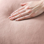 MIULEE Valentines Decorative Throw Pillow Covers Neutral Linen Fringe Throw - Image 2