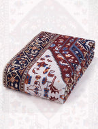 SERISSA Boho Washable Runner Rug, 2x5 Rug Runner Non-Slip Vintage Burgundy Navy - Image 7