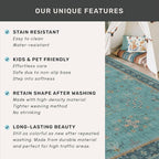 3x4 Teal Rugs for Entryway Indoor - Image 7