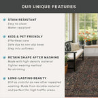 Washable Dark Brown 4x6 Area Rugs - Image 6