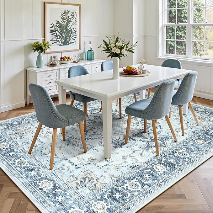 Lofus 6x9 Area Rugs for Living Room, Machine Washable Non-Slip Area Rug - Image 7