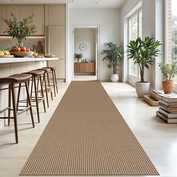 KOZYFLY Extra Long Runners for Hallways 3x18 ft Washable Kitchen Runner Non - Image 2