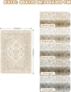 Washable Rugs 8x10 Area Rugs for Living Room, Non-Slip Backing Large Rug for - Image 2