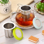 Patelai 2 Pcs Tea Infusers with Scoop Tea Infusers for Loose Teas