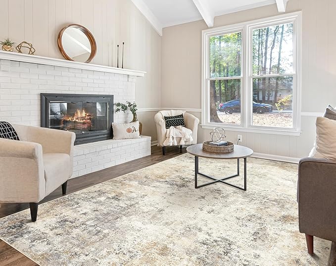 UERMEI 10x14 Area Rug Living Room Rugs - Image 8