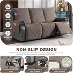 TAOCOCO 100% Waterproof Recliner Sofa Cover, Non Slip Split Couch Covers - Image 4