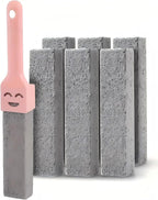 JODCSPKERT12 Pack Pumice Stone for Cleaning,Scouring Stick with 2 Handle