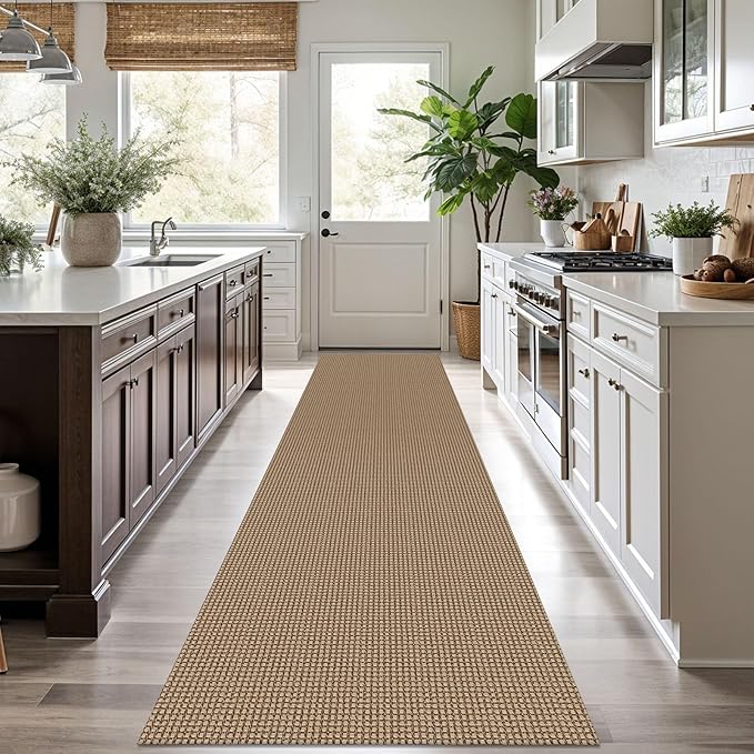 KOZYFLY Boho Runners for Hallways 2.6x10 ft Washable Kitchen Runner Non Slip - Image 2