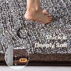 48x32 Large Bathroom Rugs Washable Non Slip, Soft Absorbent Quick Dry Mats - Image 4
