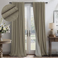 Pitalk Living Room Curtains 102 Inches Long by Pitalk