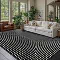 Latte&Fog 6x9 Area Rugs for Living Room Bedroom, Modern Abstract Washable Rug by LatteFog