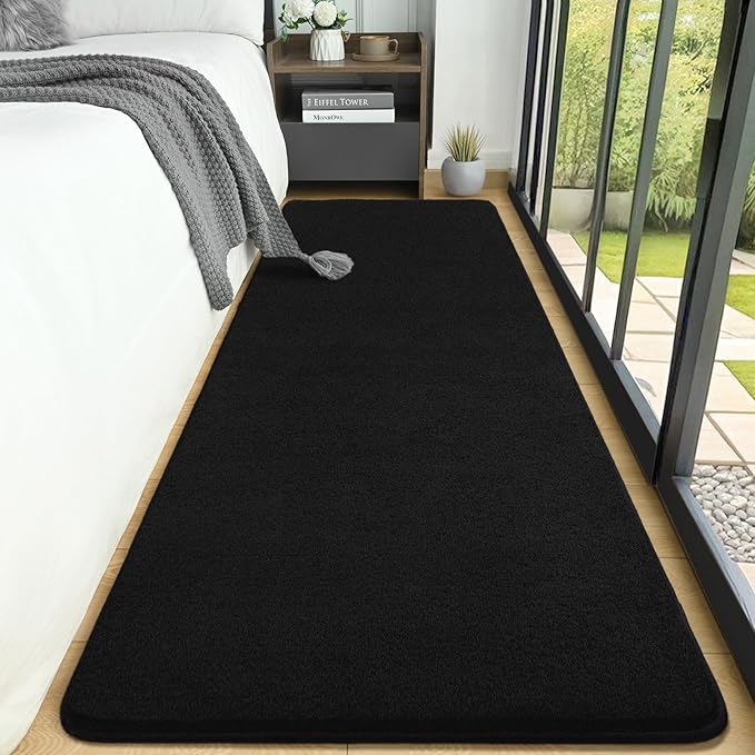 AROGAN Shag Runner Rug for Hallways, 2x6 Feet Washable Rugs - Image 2