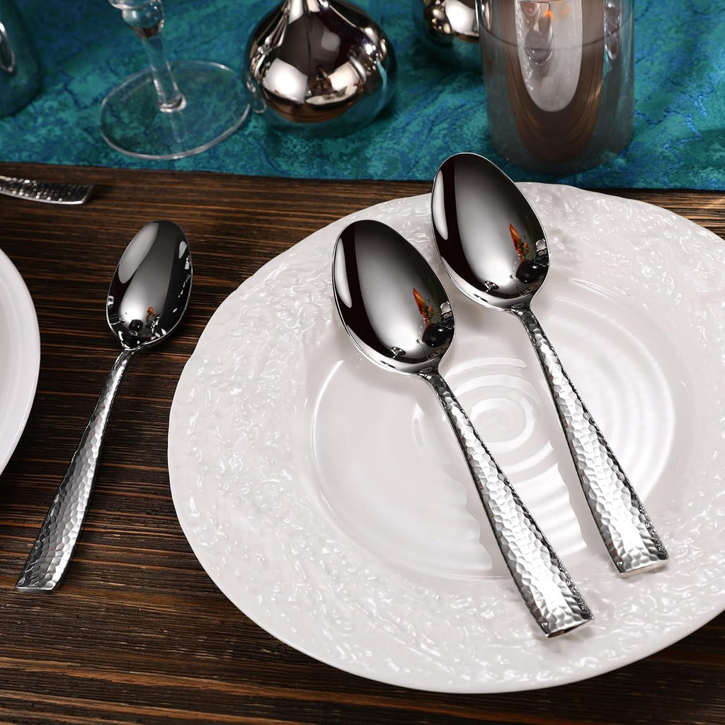Premium Louis Hammered Utensil Set (Hostess Serving Utensil Set)