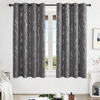 Deconovo Grey Blackout Curtains - Image 2