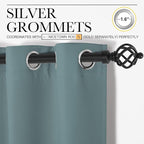 NICETOWN Modern Blackout Curtains Noise Reducing, Thermal Insulated and Privacy - Image 3
