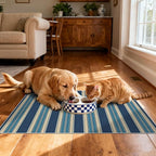 Striped Outdoor Rug - Image 6