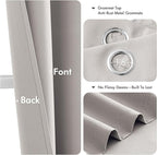 MIULEE Cobblestone Blackout Curtains - Image 4