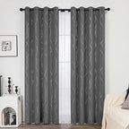 Deconovo Blackout Curtains, Thermal Insulated Soundproof Curtain Drapes - Image 2