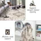 Area Rug Machine Washable Rug 10'x13' - Image 7