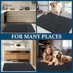 OLANLY Dog Door Mat for Muddy Paws 30x20, Absorbs Moisture and Dirt, Absorbent - Image 8