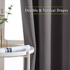 NICETOWN Bedroom Blackout Curtains Panels - Image 3