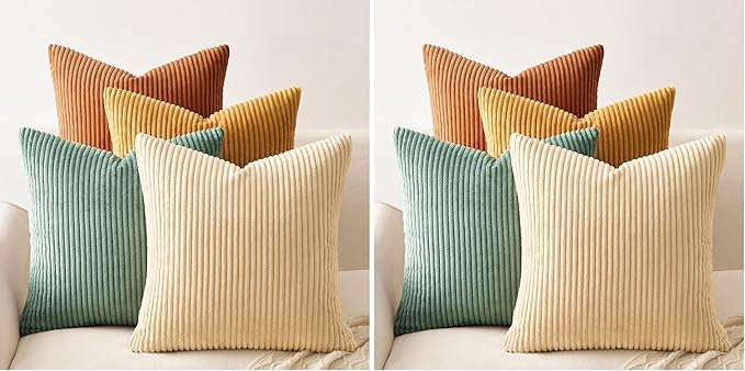 Topfinel Decorative Throw Pillow Covers Cushion Cases, Mix and Match by Topfinel