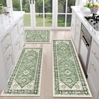 HEBE Boho Kitchen Rug Sets 3 Piece - Image 3