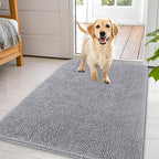 OLANLY Dog Door Mat for Muddy Paws 44x32, Absorbs Moisture and Dirt, Absorbent by OLANLY