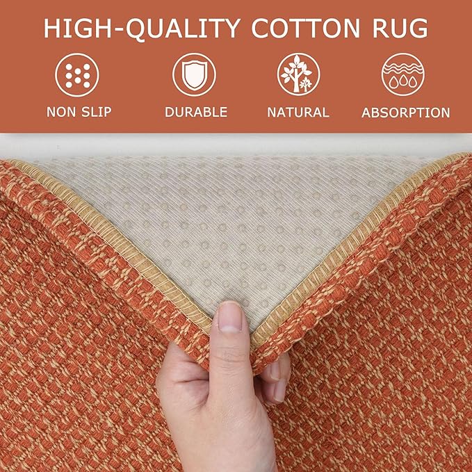 KOZYFLY Extra Long Runners for Hallways 3x18 ft Washable Kitchen Runner Non - Image 6