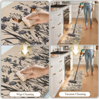 KIMODE Anti Fatigue Kitchen Mats for Floor,Farmhouse Kitchen Rugs Sets of 2