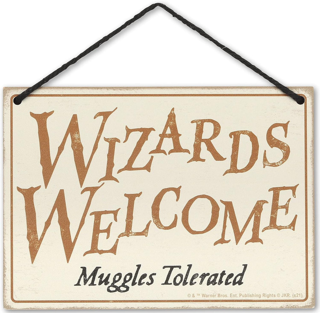 Harry Potter Double Sided Hanging Wood Wall Decor