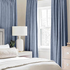 MIULEE Linen Blackout Curtains and Drapes 100% Room Darkening Thermal Insulated - Image 2