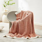 Snuggle Sac Orange Throw Blanket - Image 2