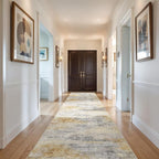 2'6''x14' Washable Kitchen Runner Rug: Modern Abstract Runners - Image 8