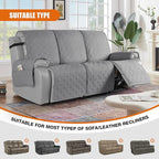 VANSOFY Waterproof Recliner Couch Covers, Sofa Covers 1-Piece Washable - Image 6