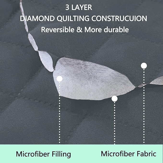 Reversible Sofa Covers Couch Cover Furniture Protector - Image 3
