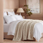 Bedsure 3D Fleece Bubble Blanket - Image 4