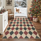 Lahome Christmas Rug, 5x7 Christmas Decor Rugs - Image 7