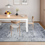 Toneed Abstract Area Rug 8x10 Modern Washable Rug Soft Non Slip Rug Low Pile - Image 3