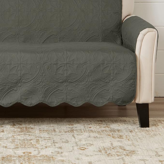 Great Bay Home Reversible Chair Cover - Image 6