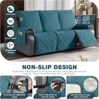 TAOCOCO 100% Waterproof Recliner Sofa Cover, Non Slip Split Couch Covers - Image 5