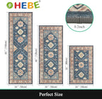 HEBE Boho Kitchen Rug Sets 3 Piece - Image 2