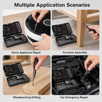 27‑in‑1 Magnetic Screwdriver Bit Set, Hex Socket Tool Kit