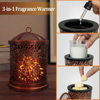 LIFFY Wax Melt Candle Warmer - Electric Melter with Lamp & Timer, Fragrance Warmer, Oil Burner, Aromatherapy Essential for Home & Office, Melt Warmer for Scented Wax Gift & Decor