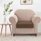 Water Resistant Couch Cushion Covers Stretch Sofa Seat Slipcover - Image 2