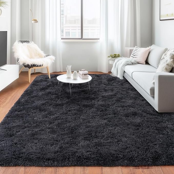Rugs for Living Room 9x12, Soft Shaggy Modern Shag Area Rug for Bedroom - Image 8