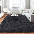 Rugs for Bedroom 4x6, Soft Shaggy Modern Shag Area Rug for Living Room by Quntue