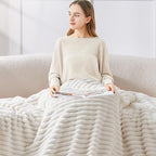 BEDELITE Twin Blanket for Couch & Bed, 300GSM Soft & Warm Fleece Blanket - Image 3