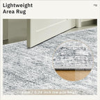 Washable Area Rug 8x12, Large Soft Rugs - Image 7